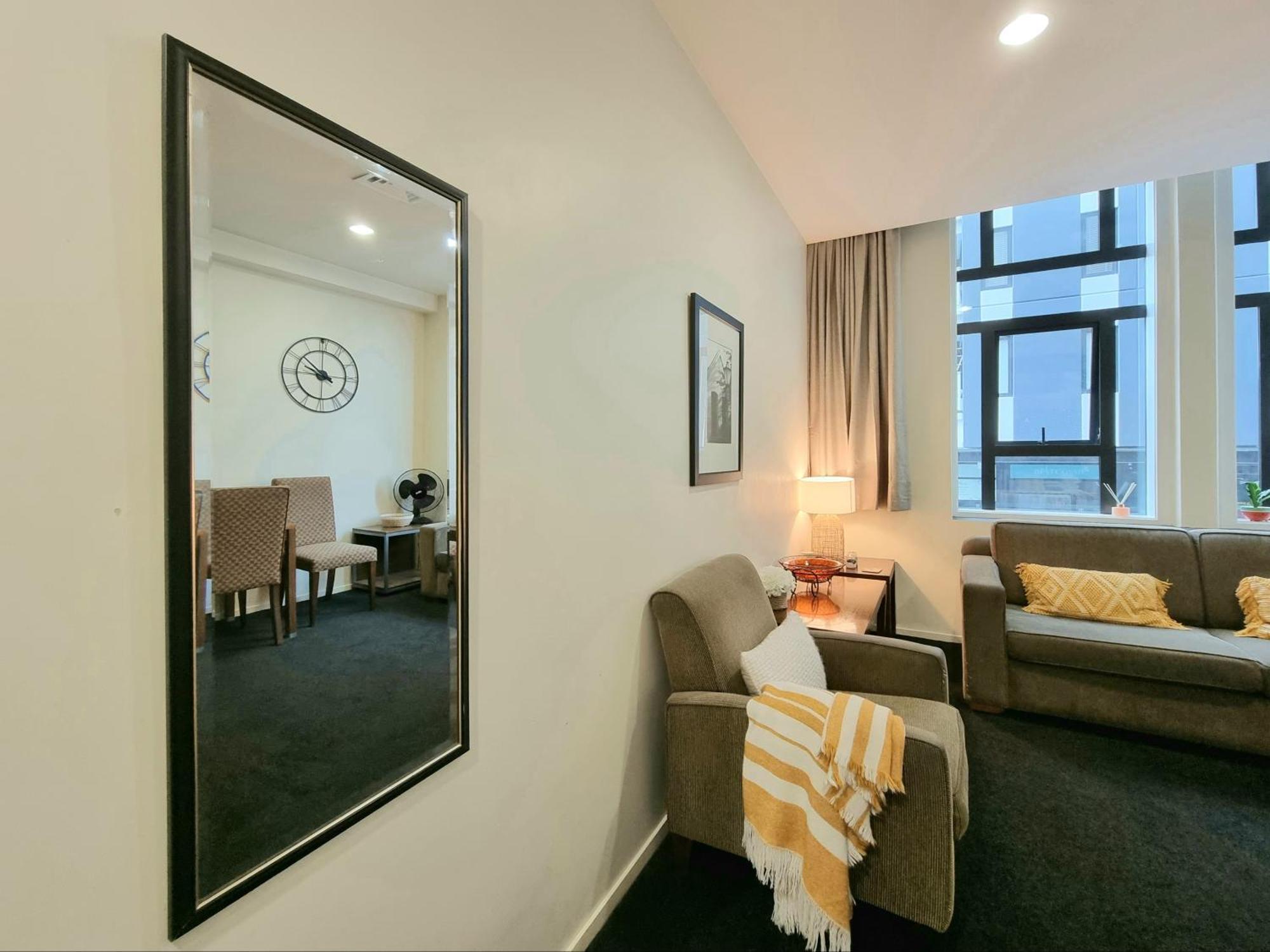 Urban Deco Apartment On Queen Street Auckland Camera foto
