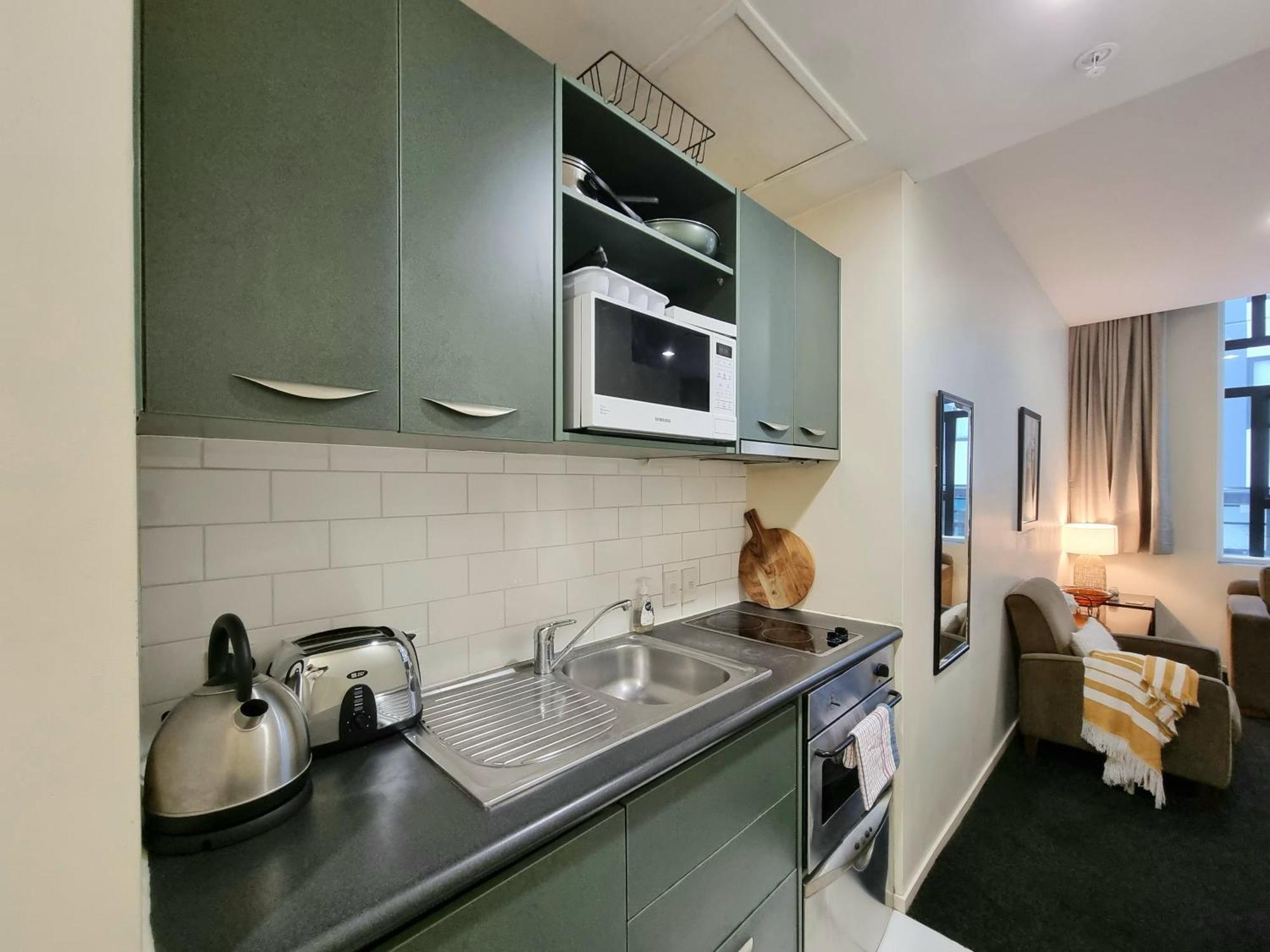 Urban Deco Apartment On Queen Street Auckland Camera foto