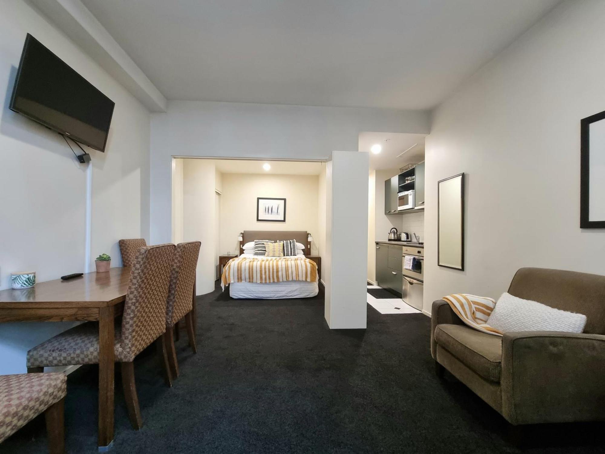Urban Deco Apartment On Queen Street Auckland Camera foto